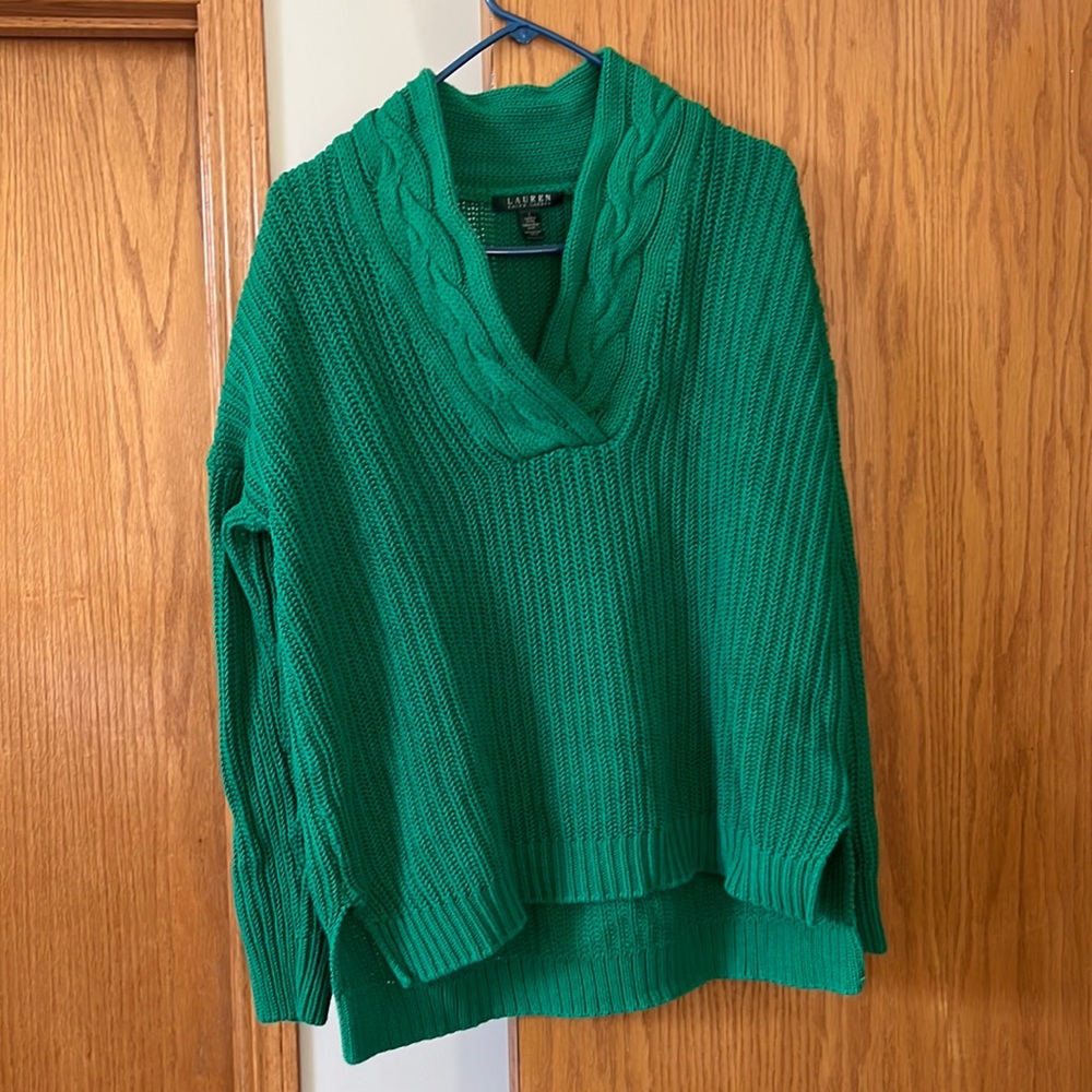 Ralph Lauren Green Sweater.
